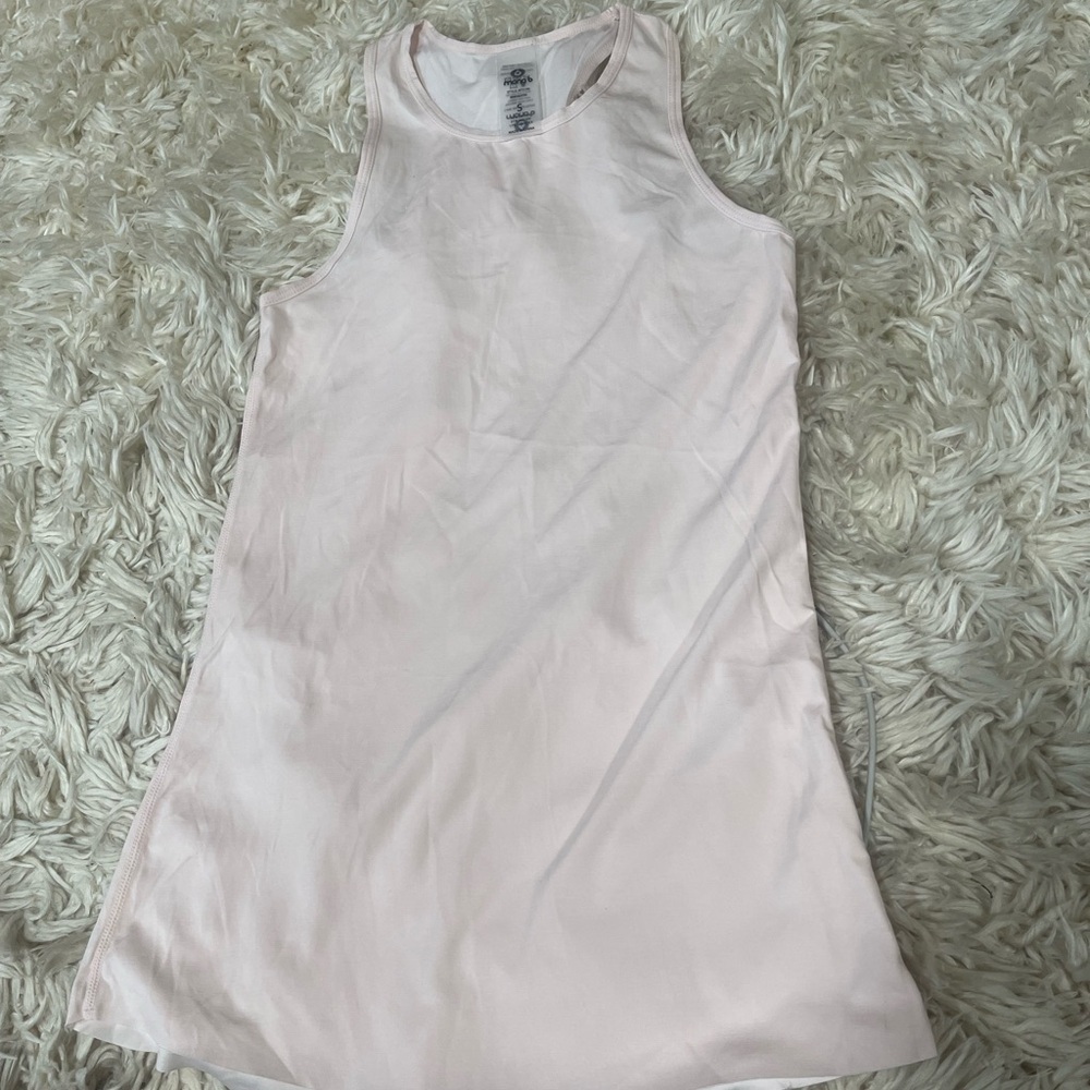 Mono B Pink Athletic Tank Top